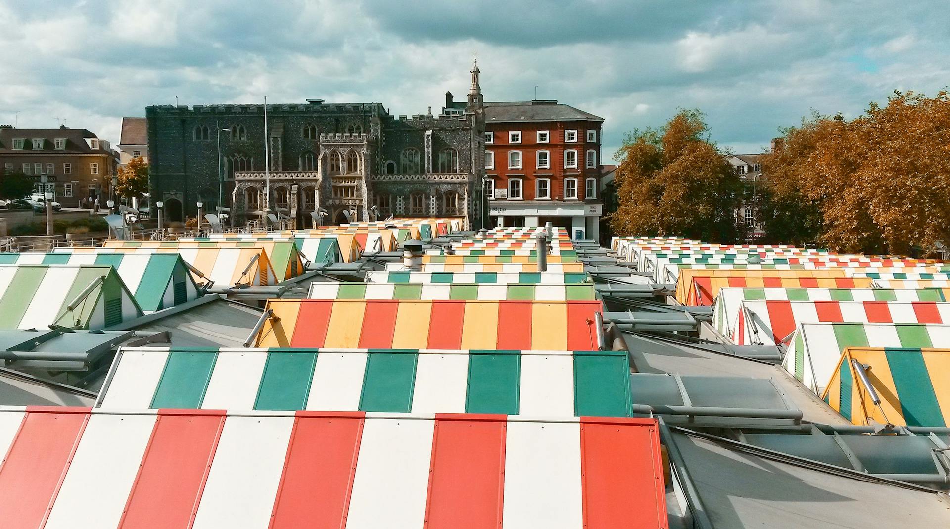 Norwich City Market for Shopping Destination