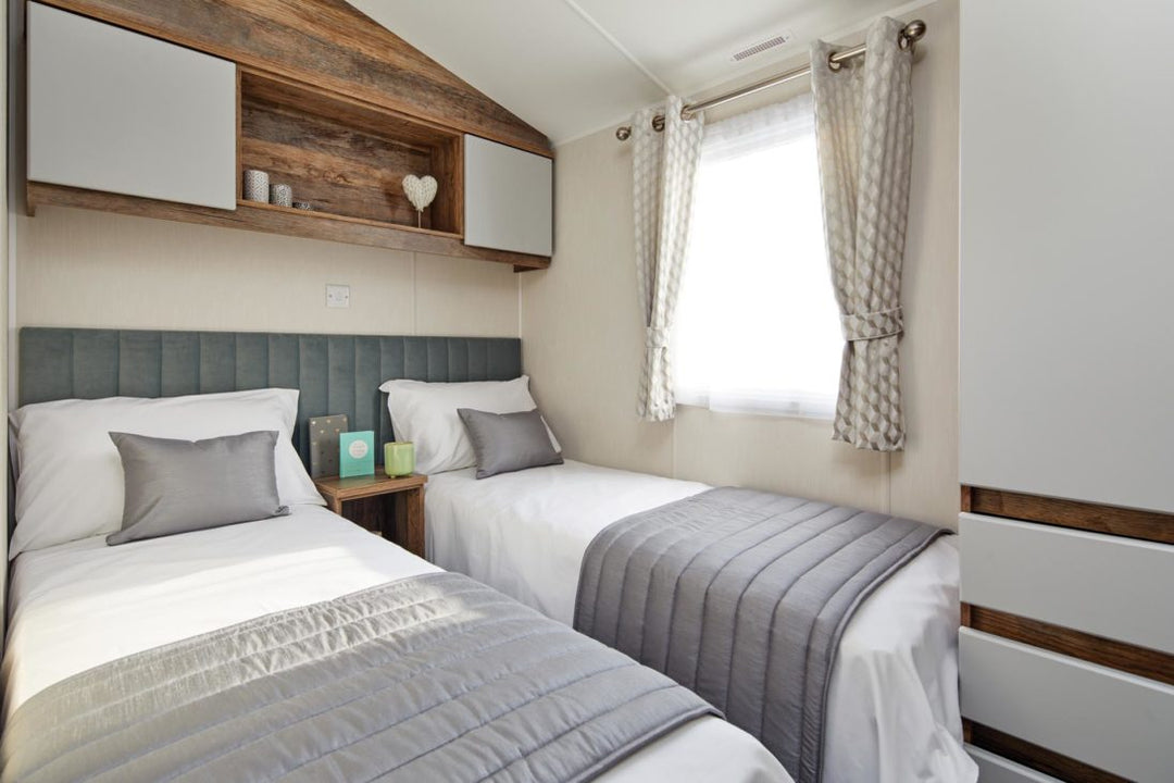 willerby brookwood 38 x 12 caravan twin room second bedroom